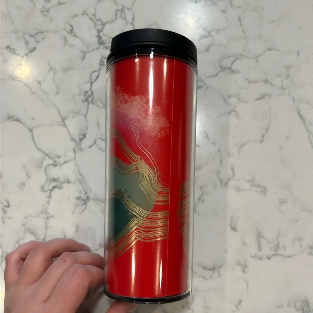 Starbucks 16oz 2021 Holiday Insulated Tumbler w/ Twist Lid